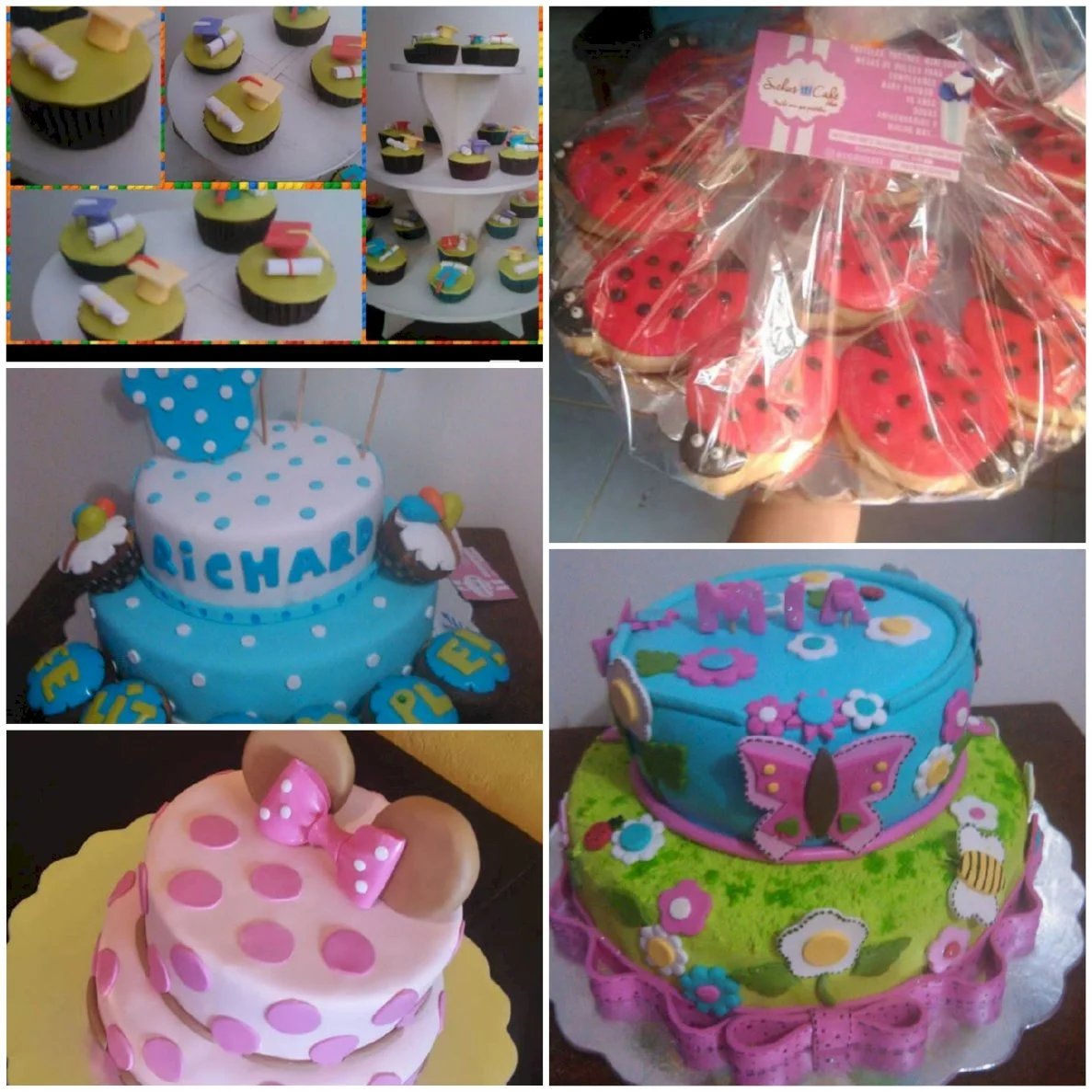 Imagen de Tortas decoradas y cup cakes