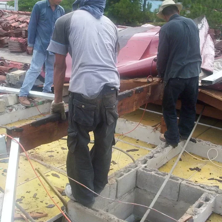Imagen de Cambio de estructura de techo
