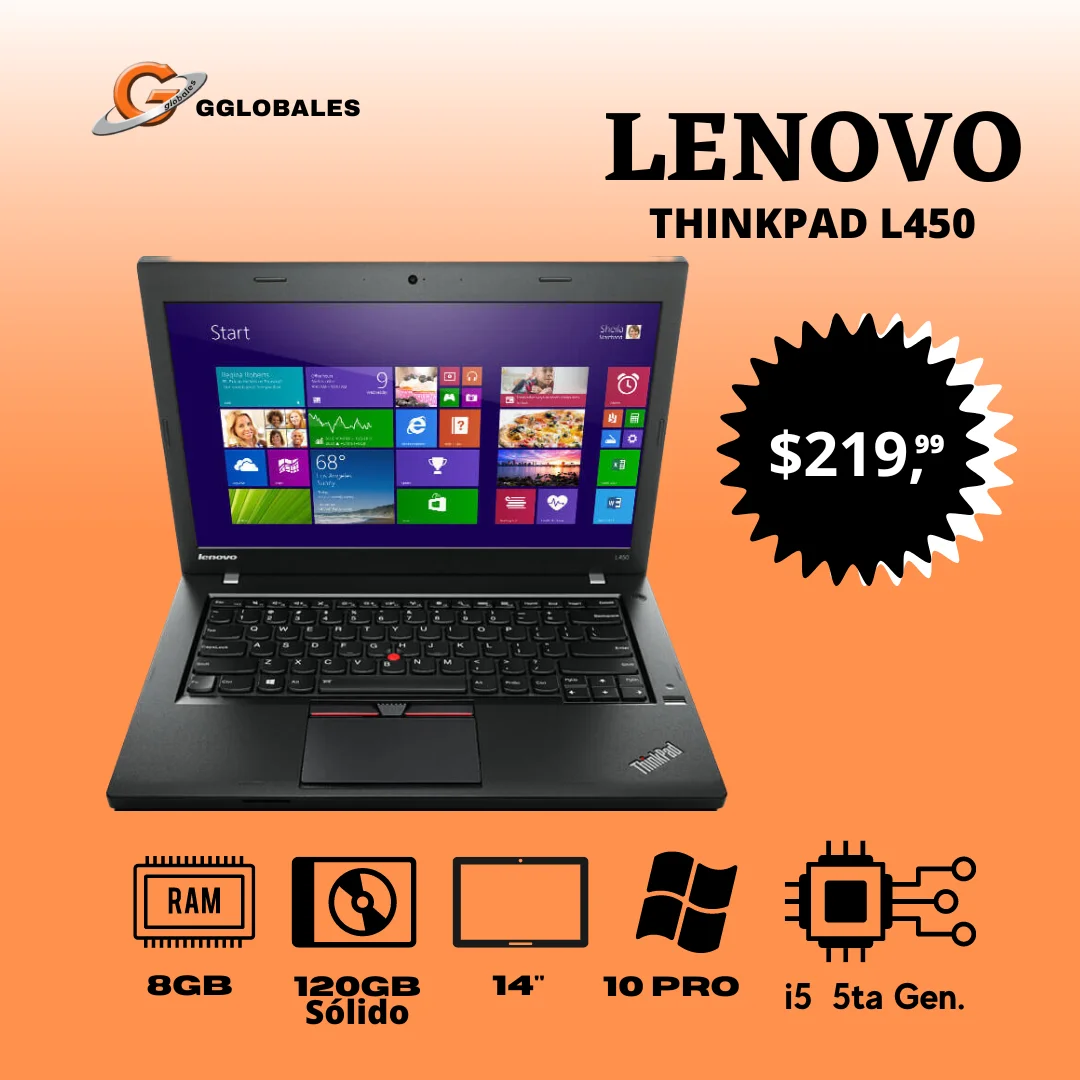 Imagen de Laptop Thinpad L450