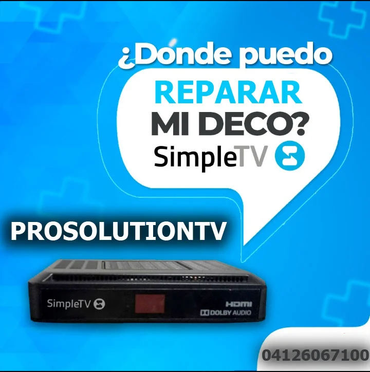Imagen de SERVICIO TECNICO EN REPARACION DE DECODIFICADORES SIMPLETV (DIRECTV)