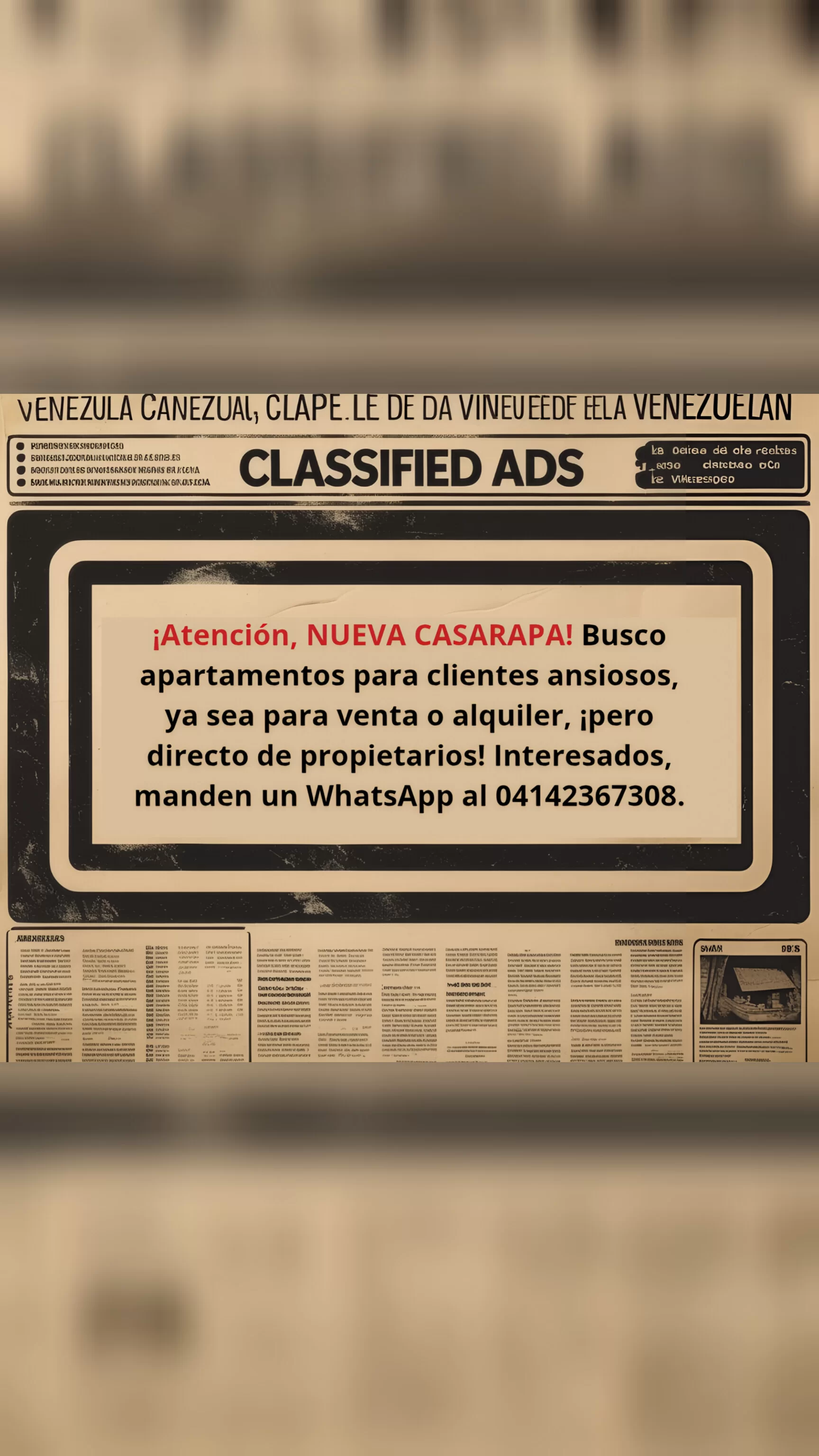 Imagen de Solicito Apartamentos 