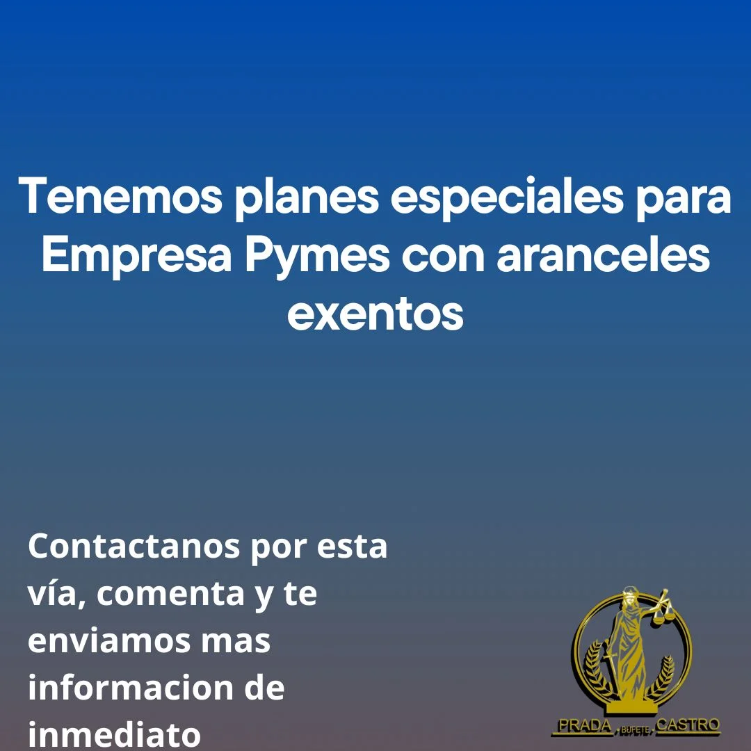Imagen de Registro PYMES exento aranceles