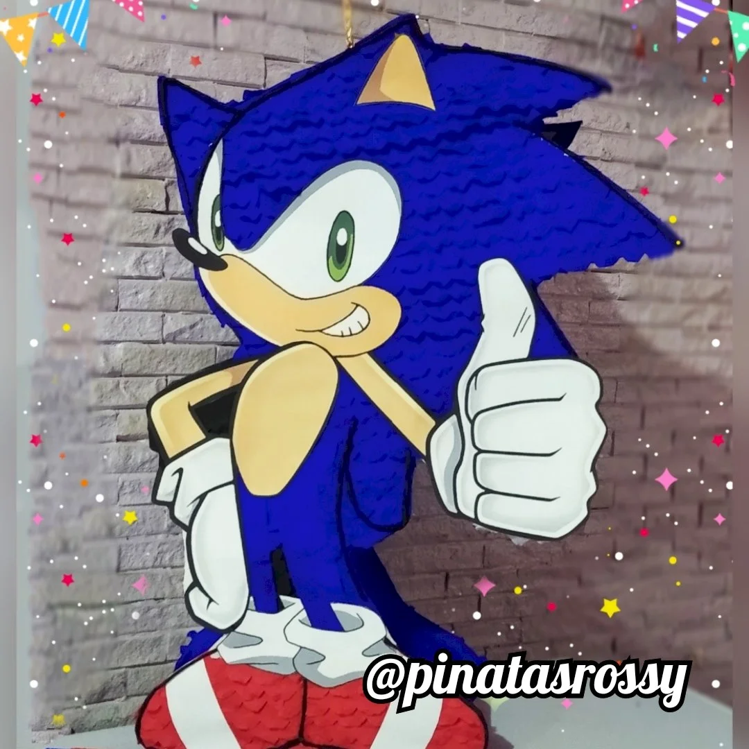 Imagen de Piñata de Sonic