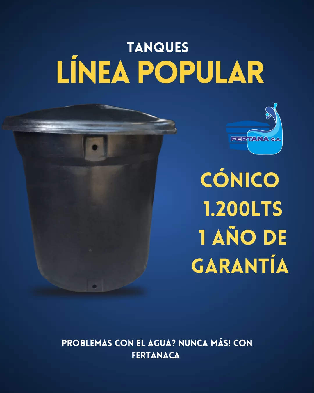 Imagen de TANQUE DE 1.200 LITROS