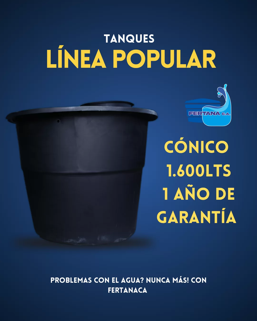 Imagen de Tanque para agua 1.600 litros