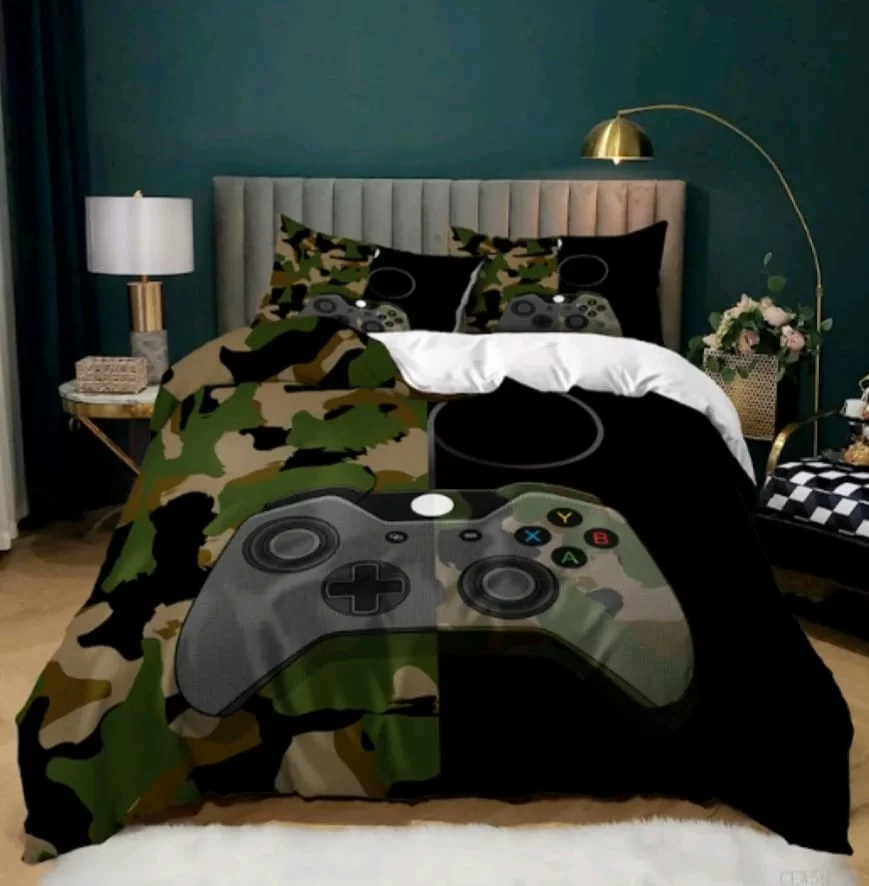 Imagen de Juegos de sábanas 3D de gamers 