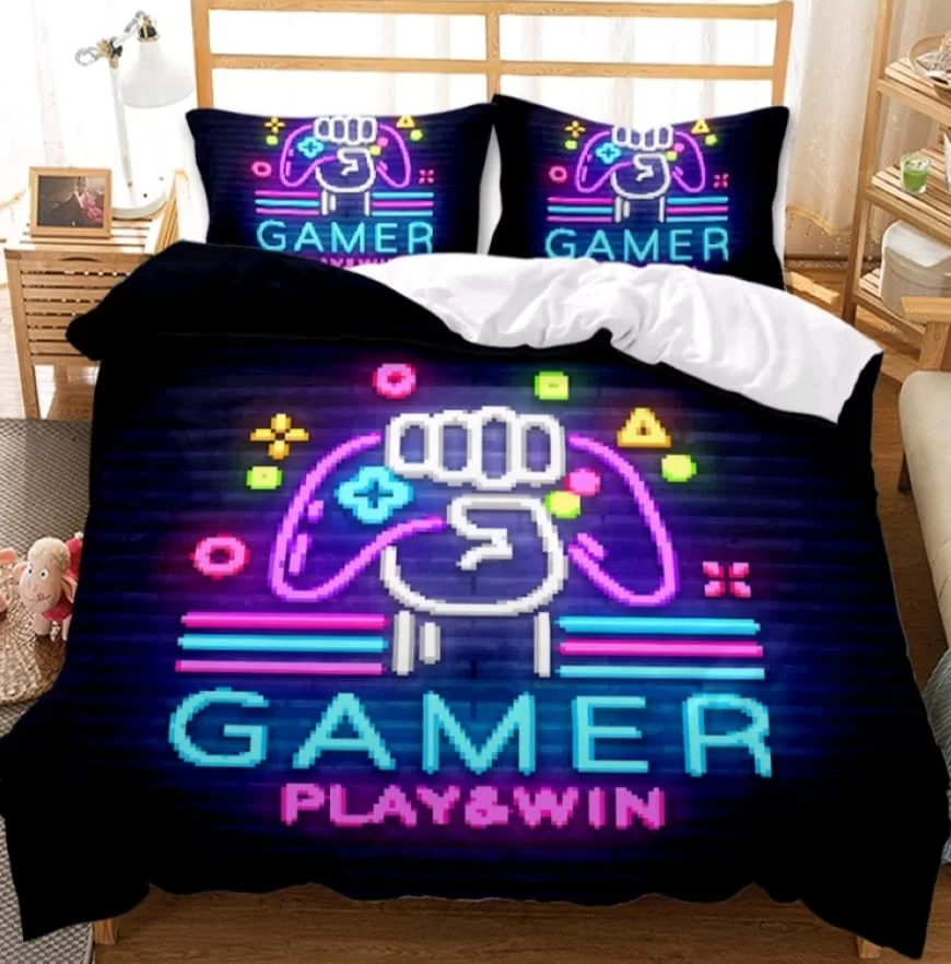 Imagen de Juegos de sábanas 3D de gamers 