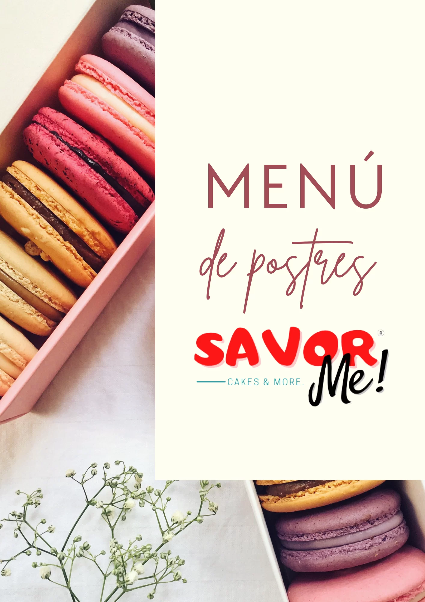 Imagen de Menú de postres