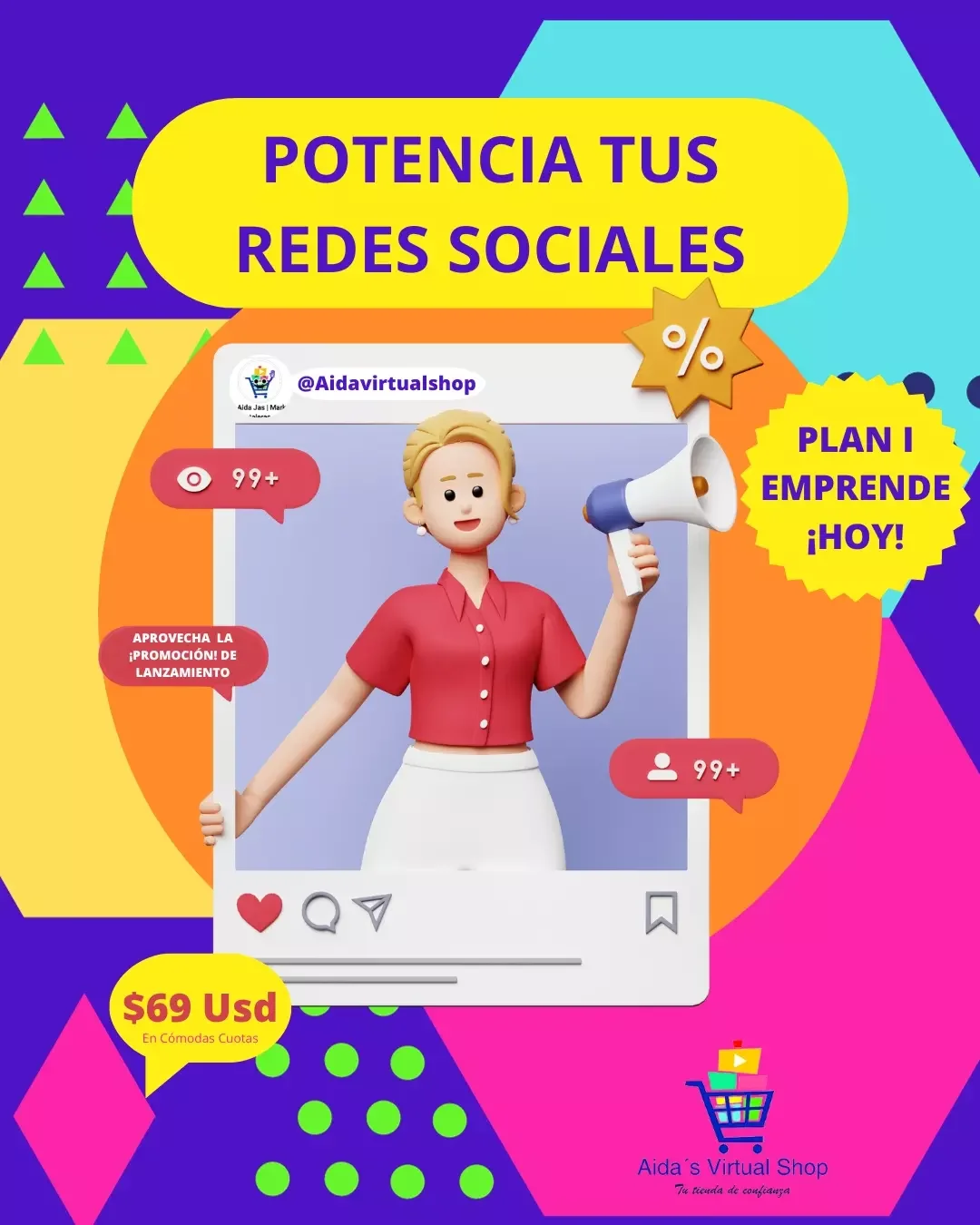Imagen de Aida's Virtual Shop Agencia de Marketing Digital