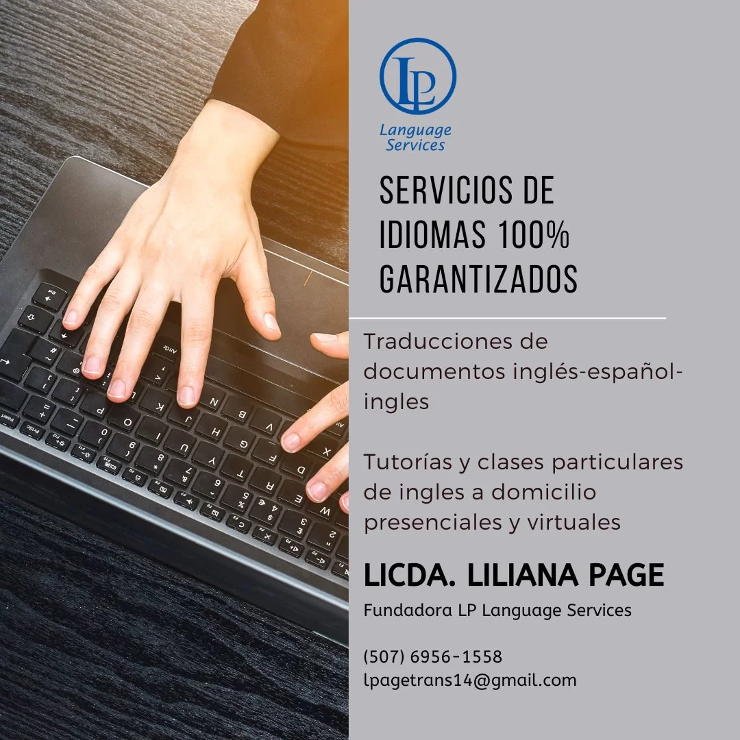 Imagen de LP Language Services Traducciones y Clases de Inglés