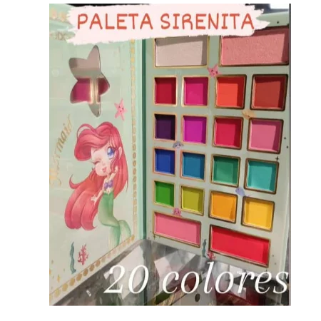 Imagen de Paletas Sirenitas de 20 Colores