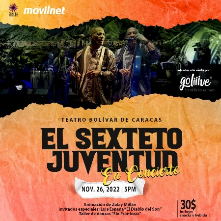 Imagen de El Sexteto Juventud en concierto
