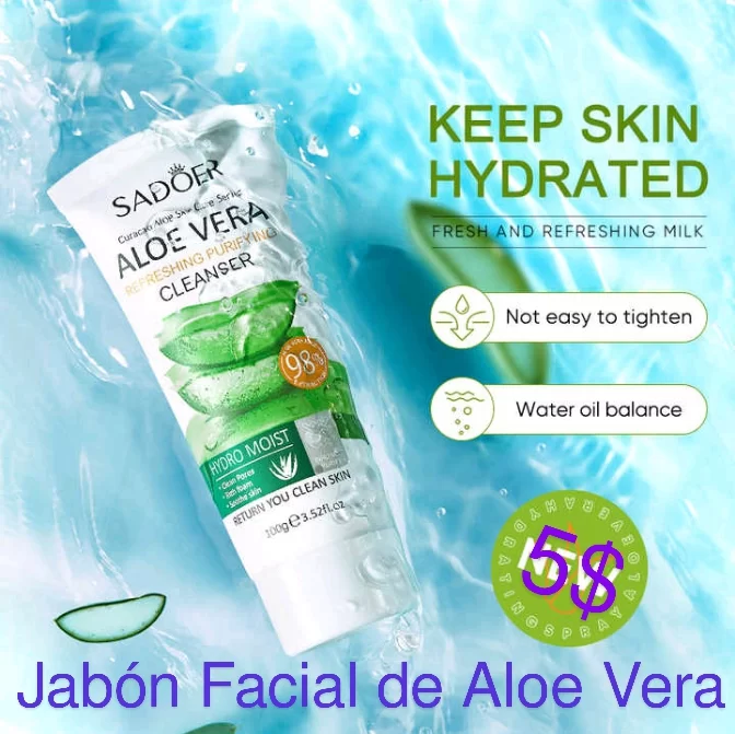 Imagen de 🌿 Línea Facial de Aloe Vera SADOER 