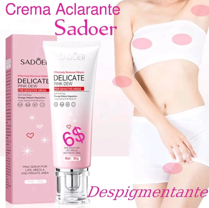 Imagen de 🌸Crema Aclaradora de Zonas Íntimas SADOER 