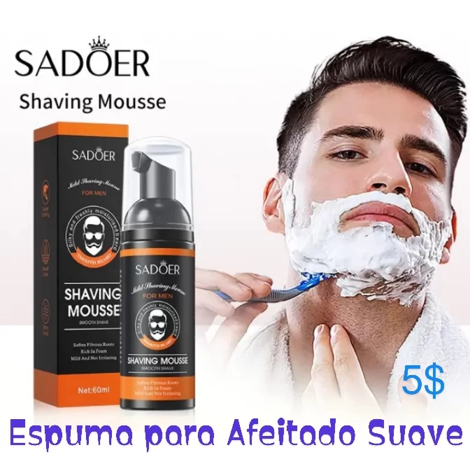 Imagen de 🪒☁️Suave Espuma de Afeitado SADOER 