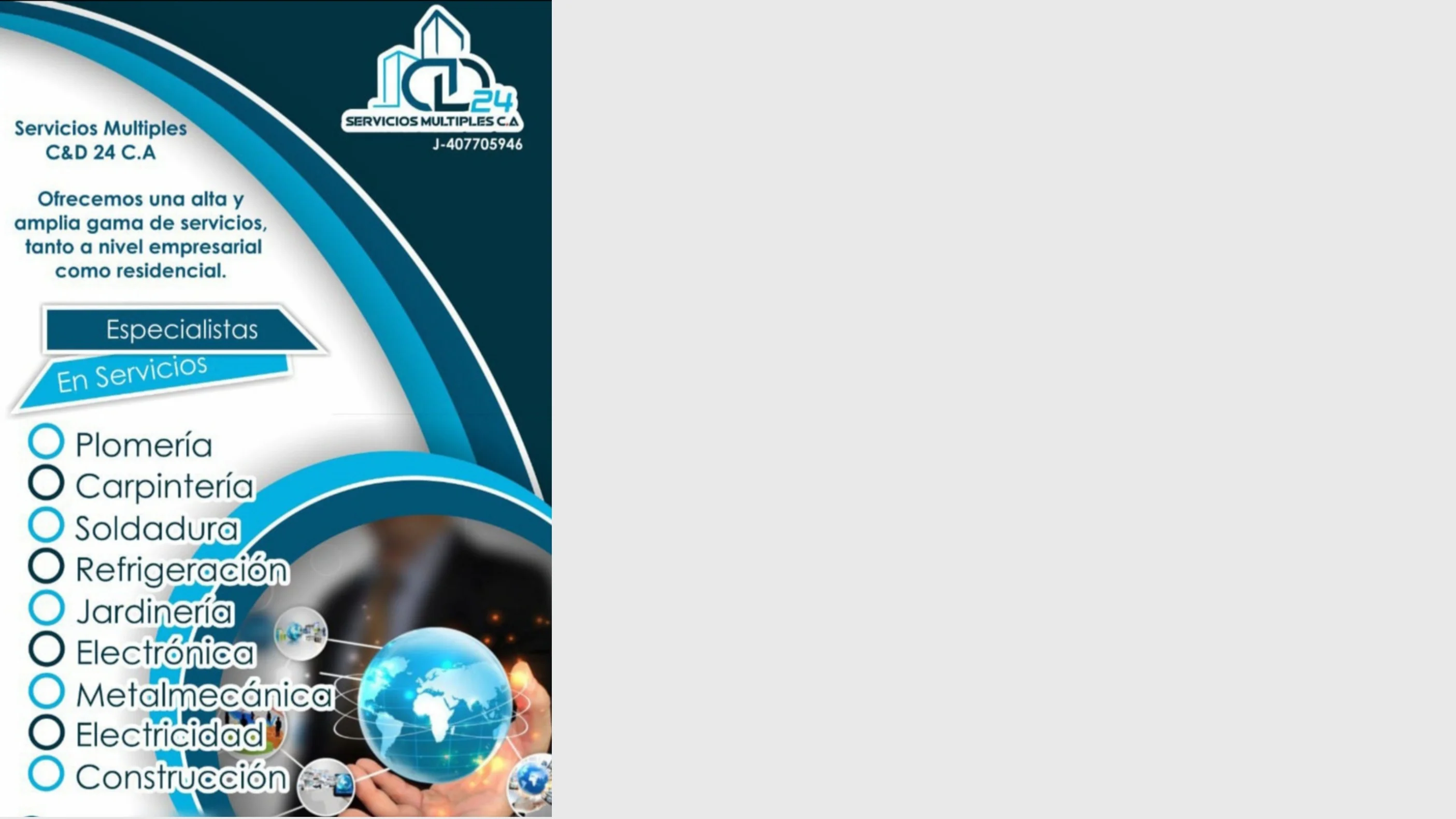 Logo Servicios múltiples c&d 24c.a
