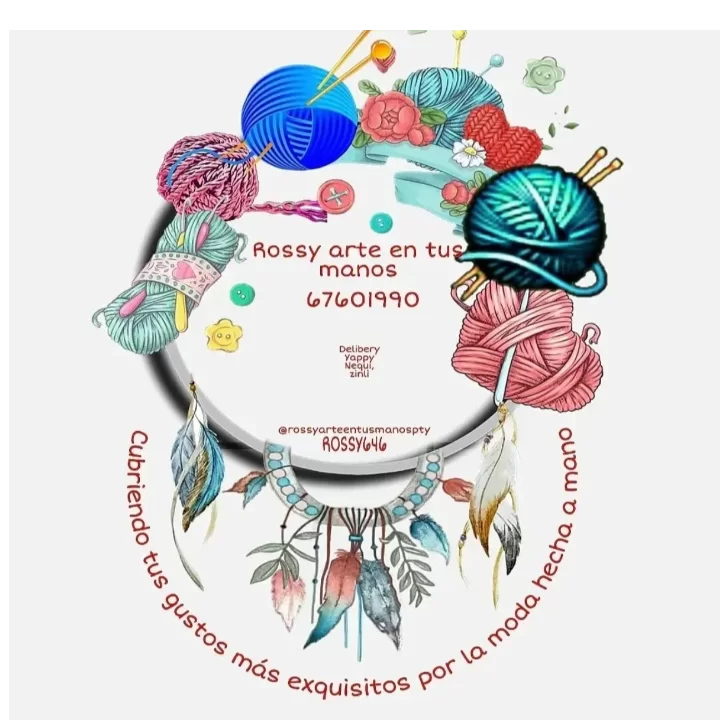 Logo de Rossy arte en tus manos