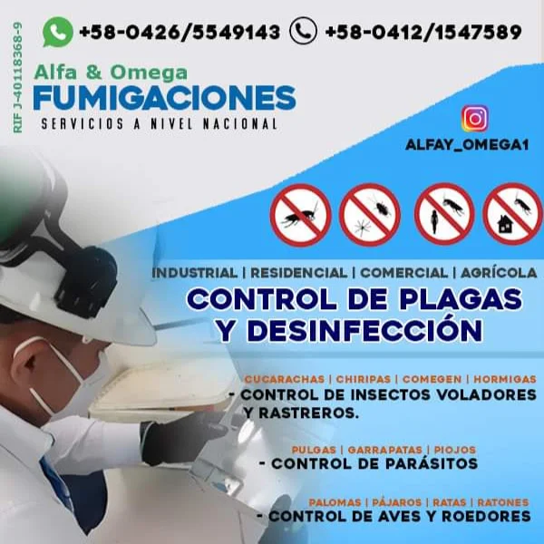 Logo FUMIGACIONES ALFA Y OMEGA