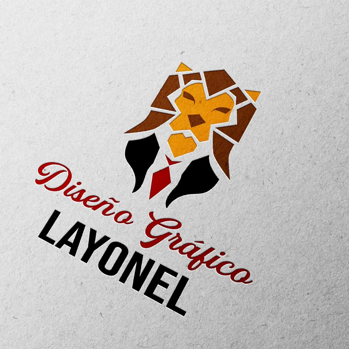 Logo Diseños gráfico layonel