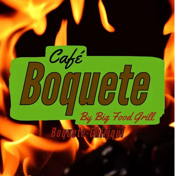 Logo Cafe Boquete By Big Food Grill