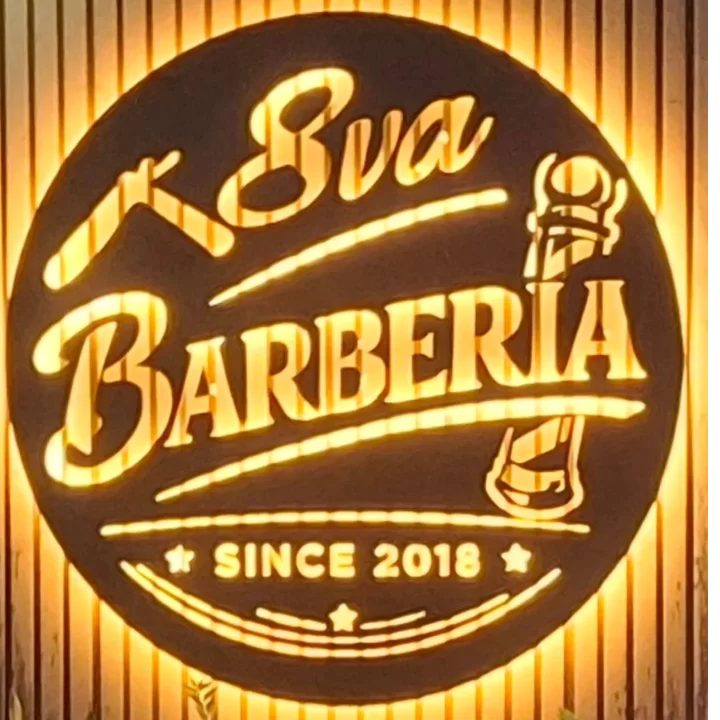 Logo 8va avenida barber shop