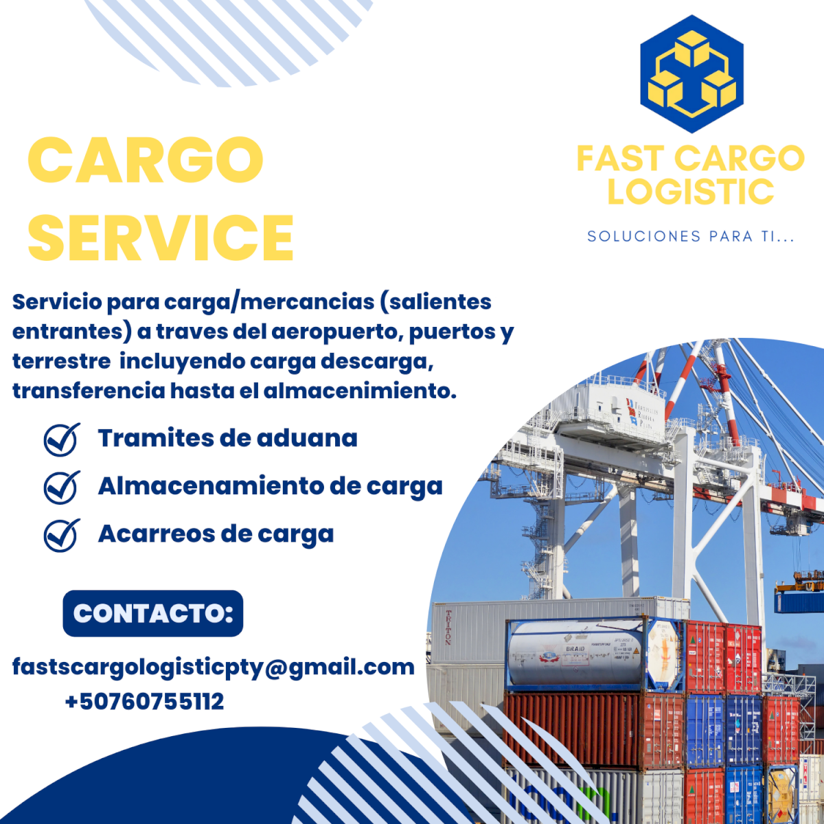 Fast cargo logistic