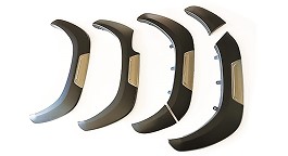 Fender Flares o guarda barros para Toyota Hilux Revo