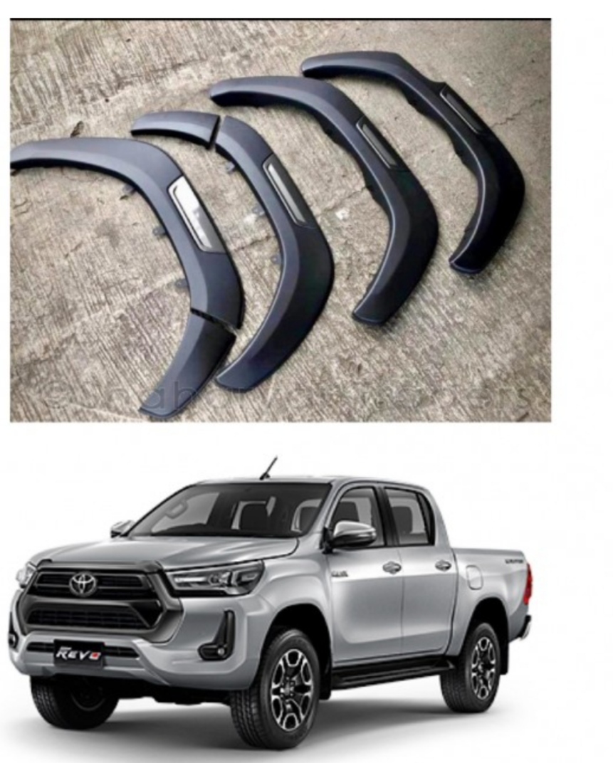 Fender Flares o guarda barros para Toyota Hilux Revo